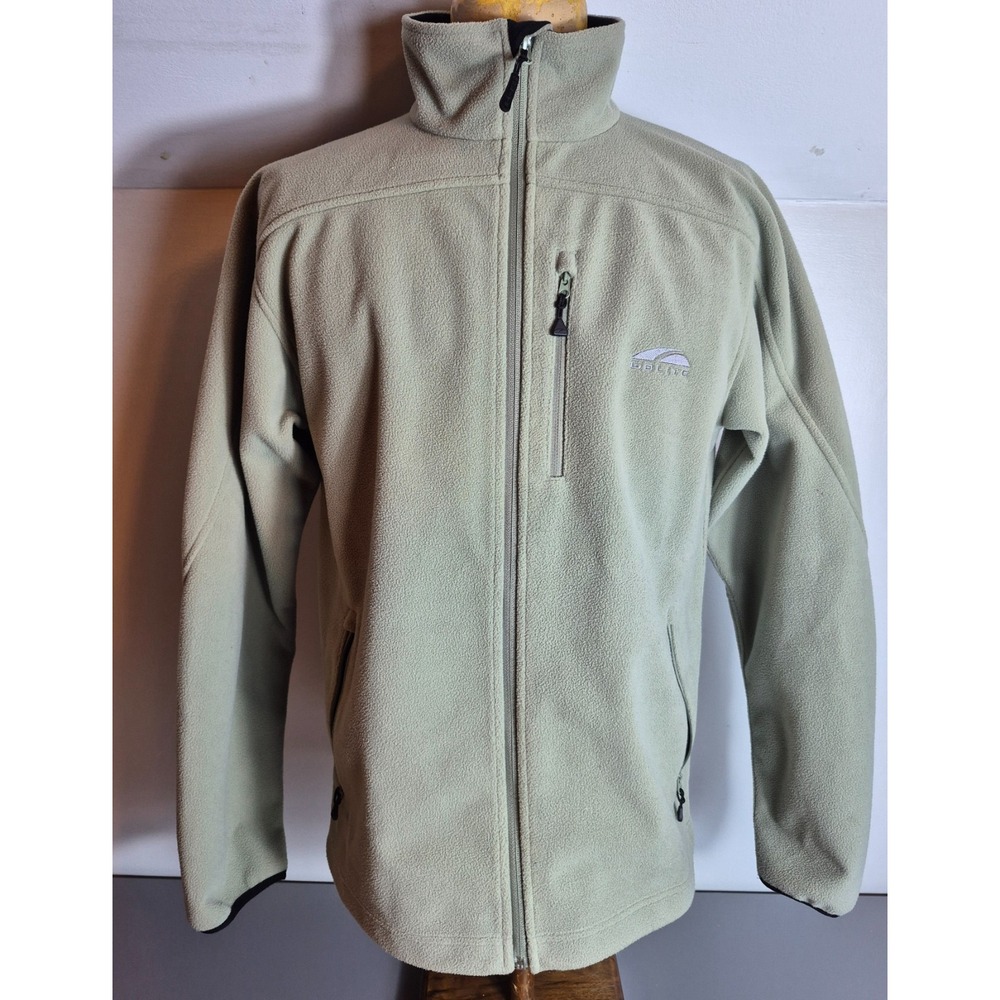 GoLite Womens Full-Zip Fleece Jacket Large Light Green